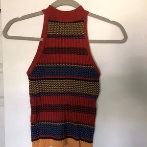 Shirt with a small turtle neck